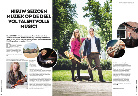 Heuvelrug Magazine oktober 24 | Muziek op de Deel